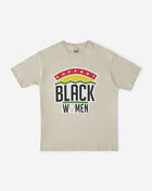 Support Black Colleges Support Black Colleges Tee SBC-SBWLOGSSTEE-SAND Beige 1