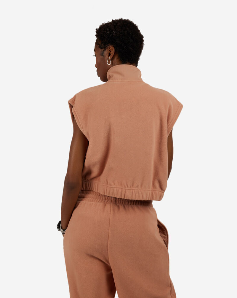 SNIPES Nylon Fleece Polar Vest SNQ423005W-COR Beige 3