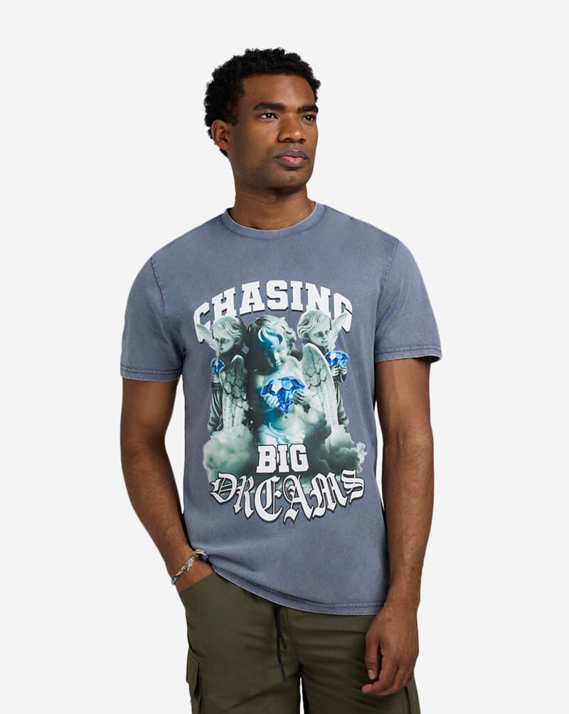 Mister Tee Chasing Big Dreams Tee MTUS337A-US-02428 Blue 1