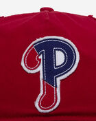 New Era 19Twenty Philadelphia Phillies Frayed Snapback Hat 60833831 Red 2