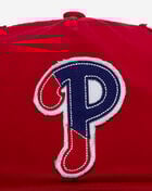 New Era 19Twenty Philadelphia Phillies Frayed Snapback Hat 60833831 Red 2