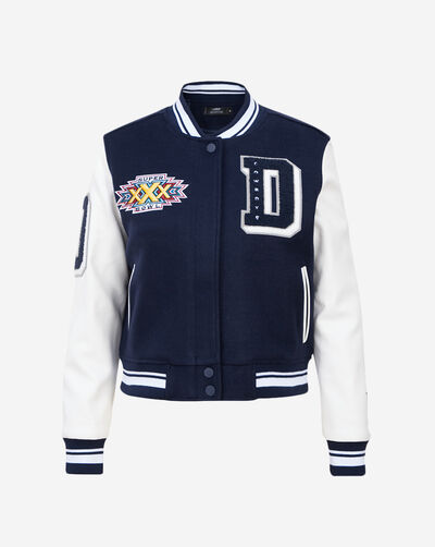 Dallas Cowboys Mash Up Rib Wool Varsity Jacket
