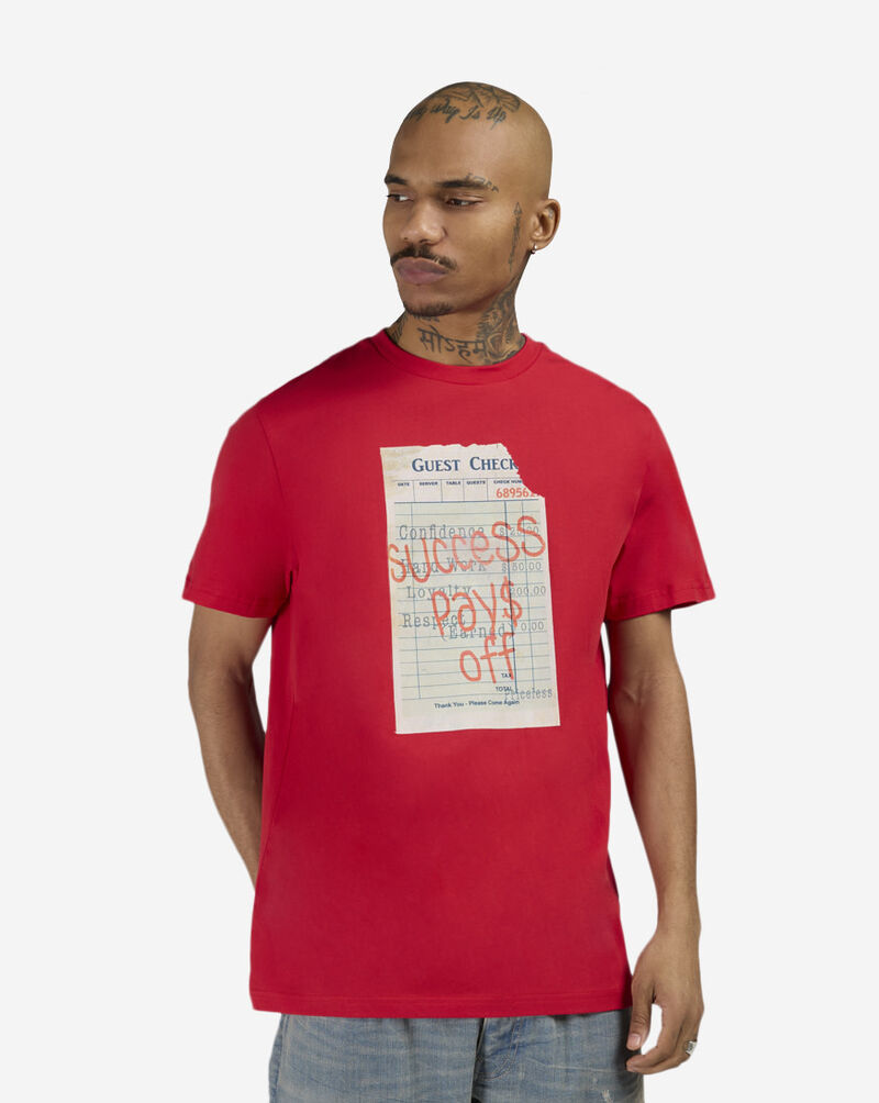 Mister Tee Success Pays Off Tee MTUS484-US-00491 Red 1