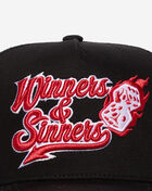 Field Grade Winners And Sinners Mesh Back Trucker Hat 1006543 Black 2