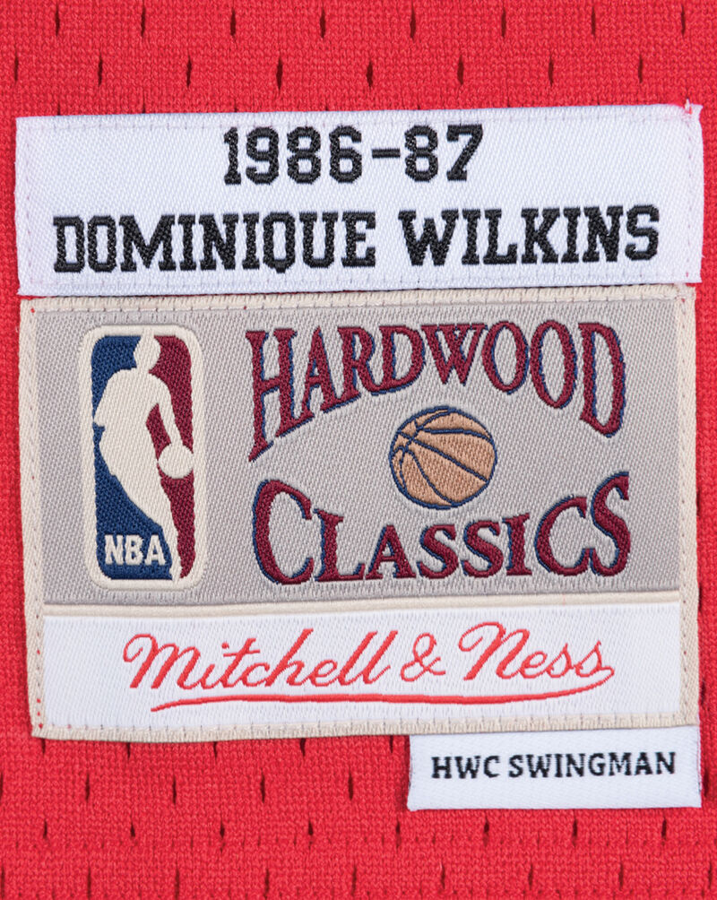 Mitchell  Ness Atlanta Hawks Dominique Wilkins Swingman Jersey SMJYGS18137-AHASCAR86DWI  3
