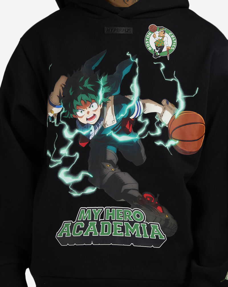 Hyperfly Celtics Deku Hoodie BC-BLK-DEK-CH Black 3