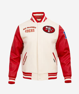 San Francisco 49Ers Retro Classic Rib Wool Varsity Jacket