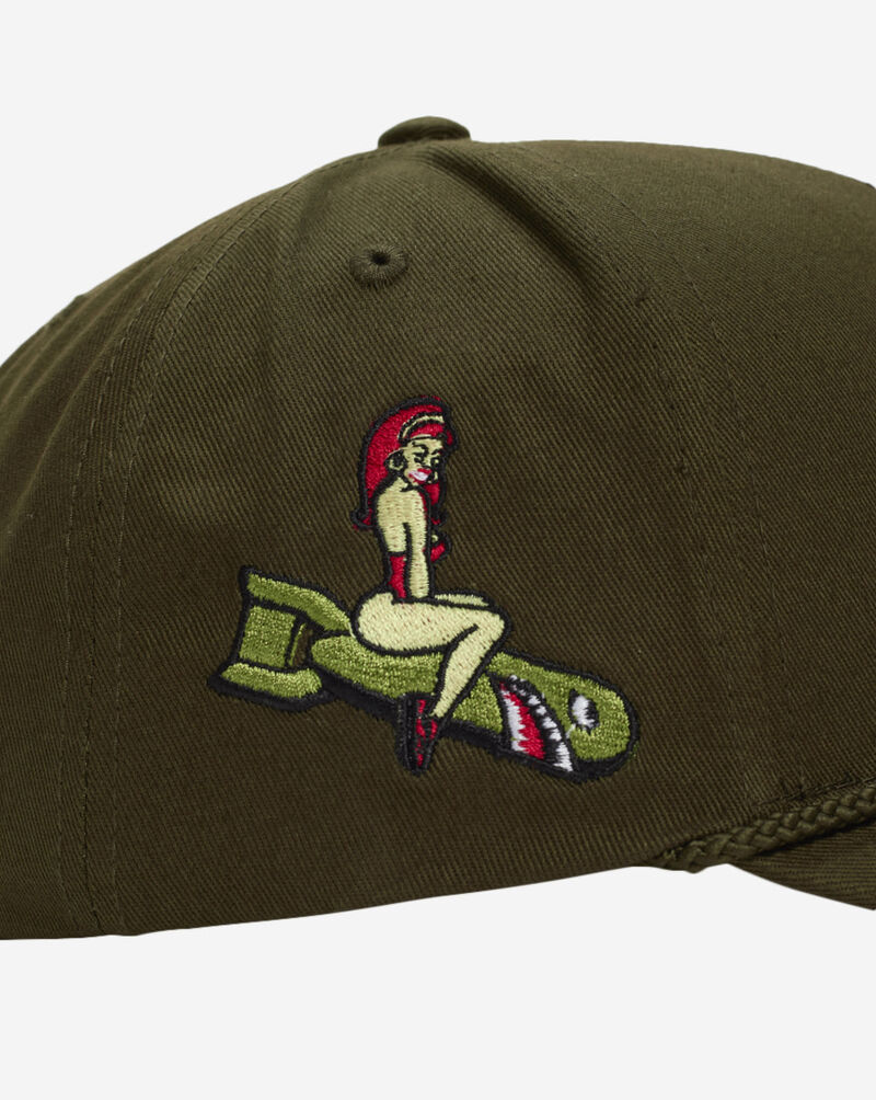 Field Grade Catch Flight Twill Trucker Olive 1005042 Green 2