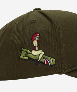 Catch Flight Twill Trucker Olive