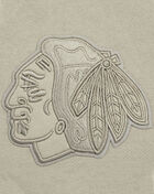 Chicago Blackhawks Neutral Drop Shoulder Fleece Pullover Hoodie
