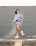 New Balance Coastal Fleece Shorts WS51503-DUS Blue 5