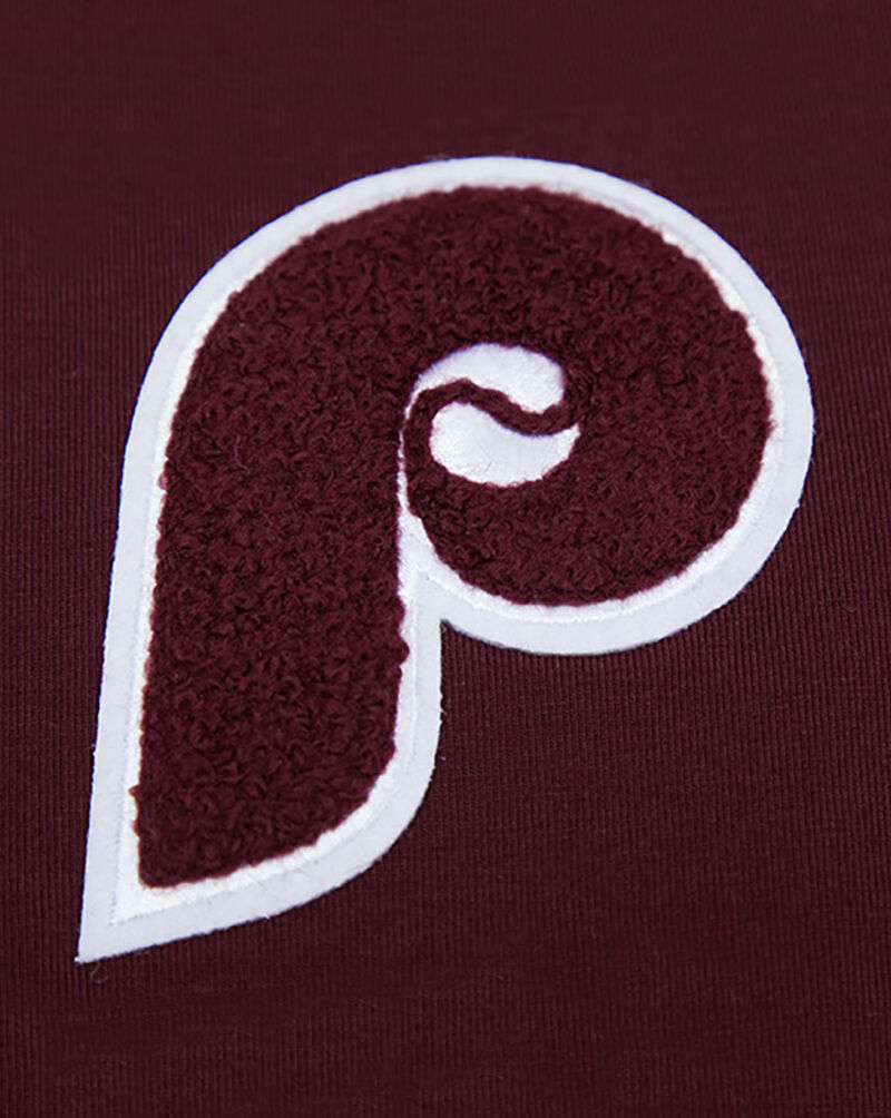 PRO STANDARD Philadelphia Phillies Short Sleeve Classic Boxy Tee  LPHA34592-WNE Red 2
