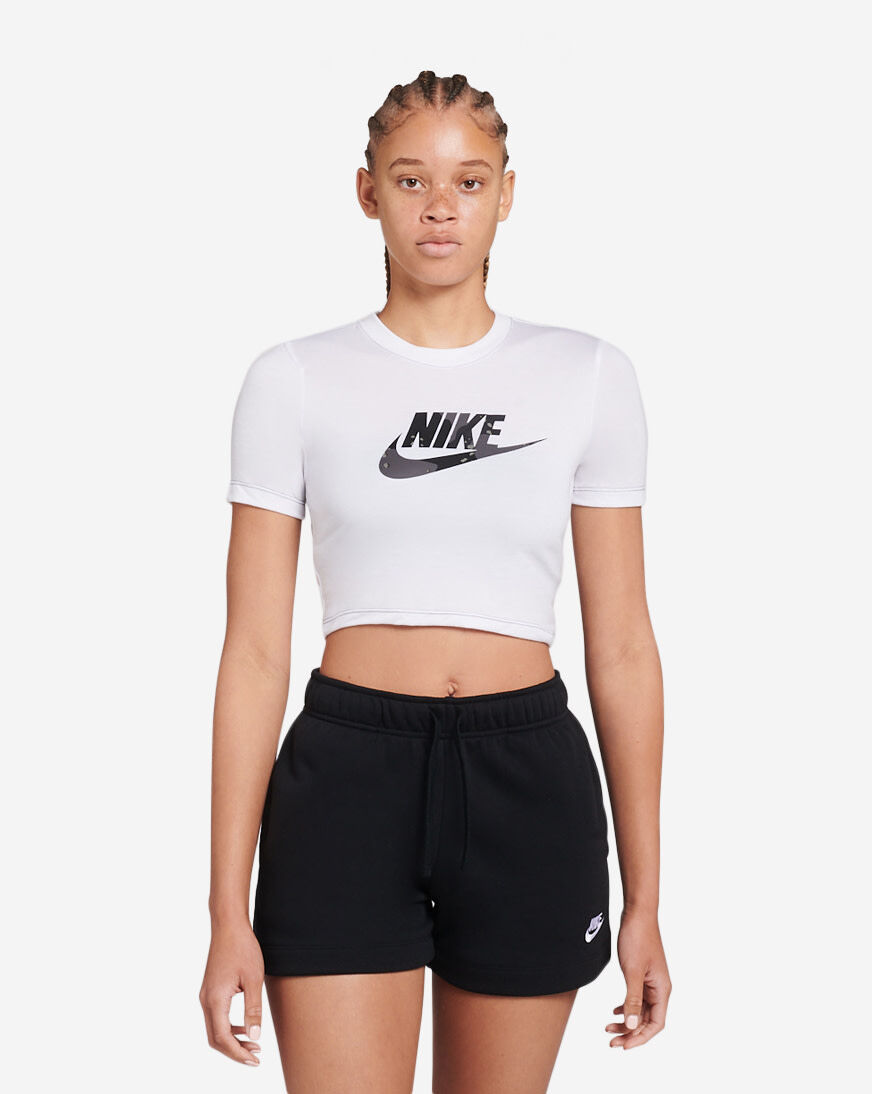 Shop Nike NSW Slim Cropped Tee DZ3111-100 white | SNIPES USA