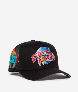 Everything's F Planet Hollywood Twill Mesh Back Trucker Hat