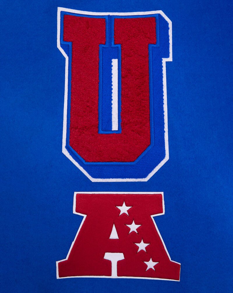 PRO STANDARD Buffalo Bills Mash Up Rib Wool Varsity Jacket FBB6410418-RYR Blue 4