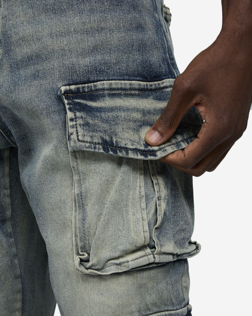 Shop Decibel Utility Denim JP24743SNZ-BLU blue | SNIPES USA