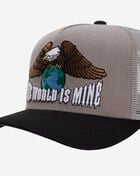 The World Is Mine Wool Mesh Trucker Hat