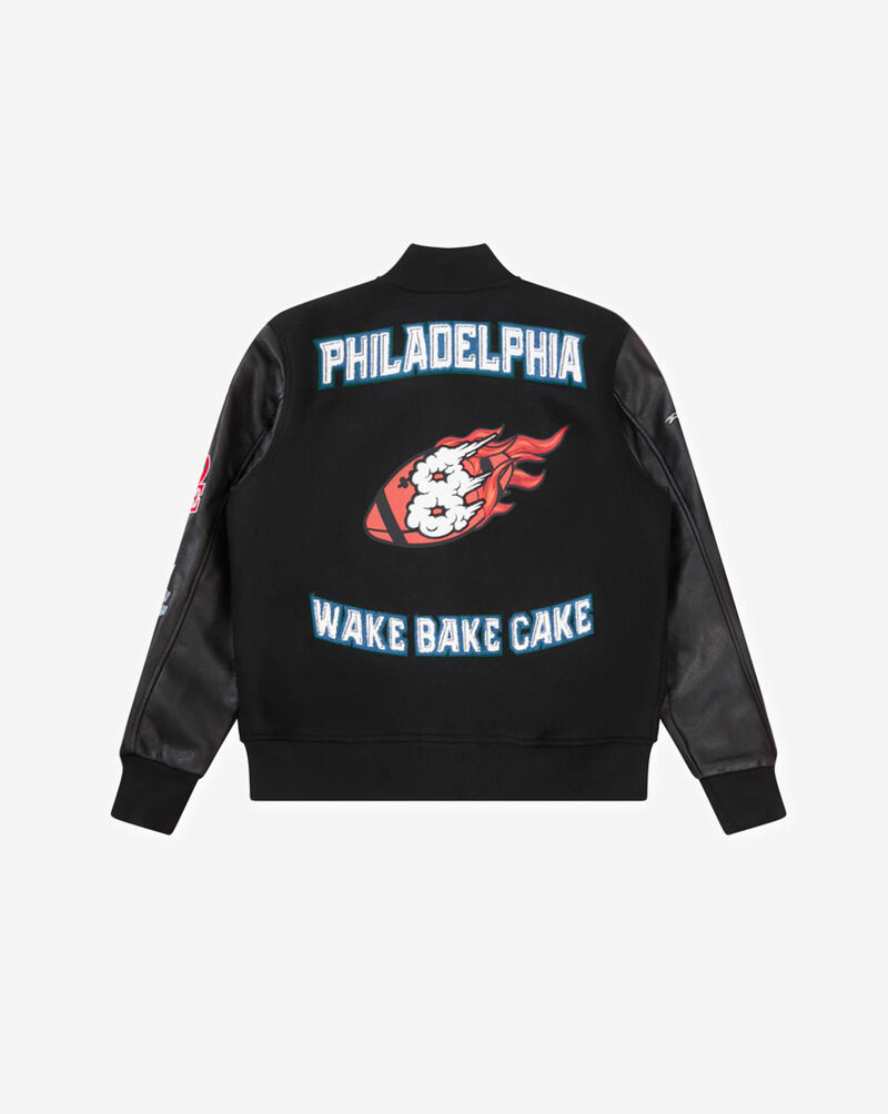 Shop Wedding Cake Philly Varsity Jacket WC6970579BLK black SNIPES USA
