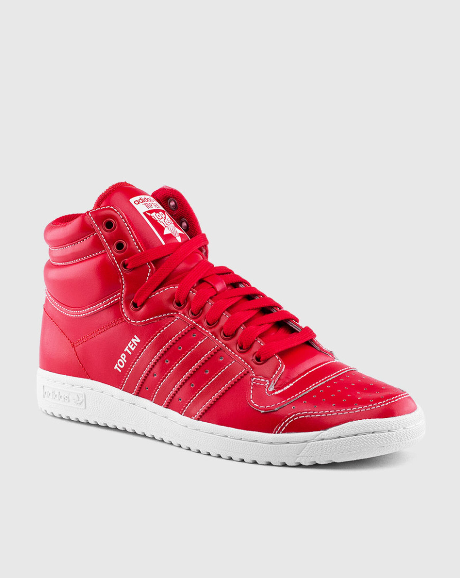Shop adidas Top Ten Hi F37589 red SNIPES USA