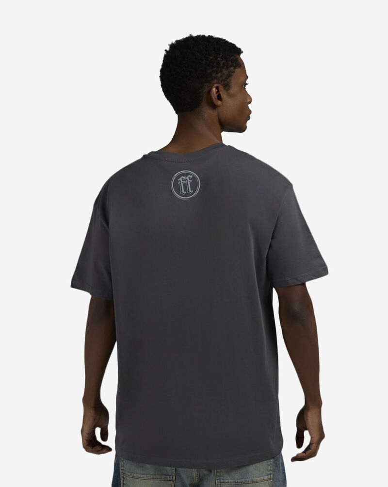 Forgotten Faces Neo Hooded Skull Tee FOFUS142-03516 Grey 2