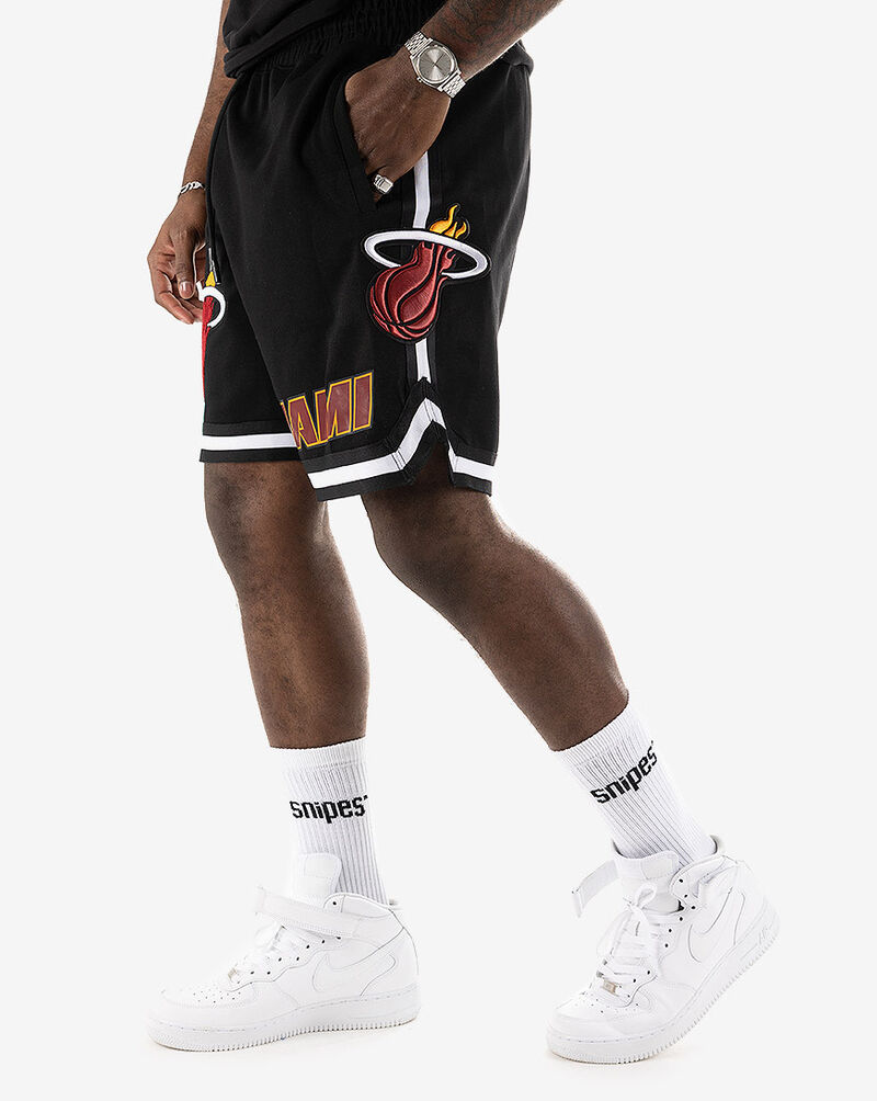 Pro Standard Miami Heat Pro Team Shorts BMH352223-BLK Black 2