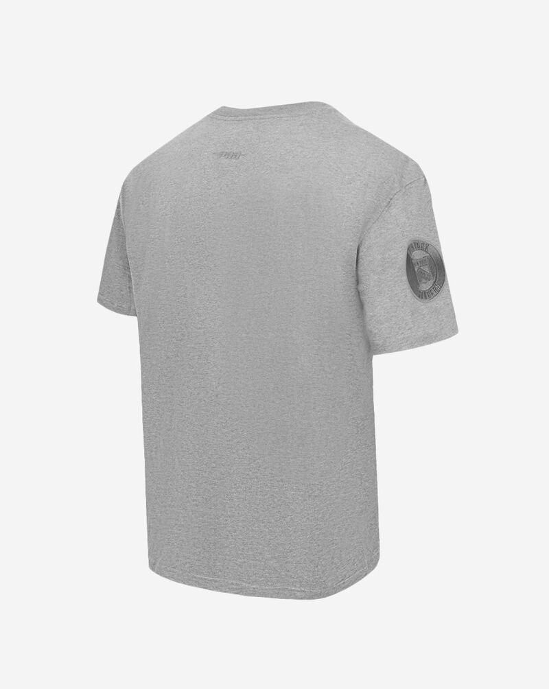 PRO STANDARD New York Rangers Neutral Drop Shoulder Tee HNR164365-DHG Grey 3