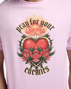 Mister Tee Pray 4 Your Enemies Tee MTUS314-US-01689 Pink 3