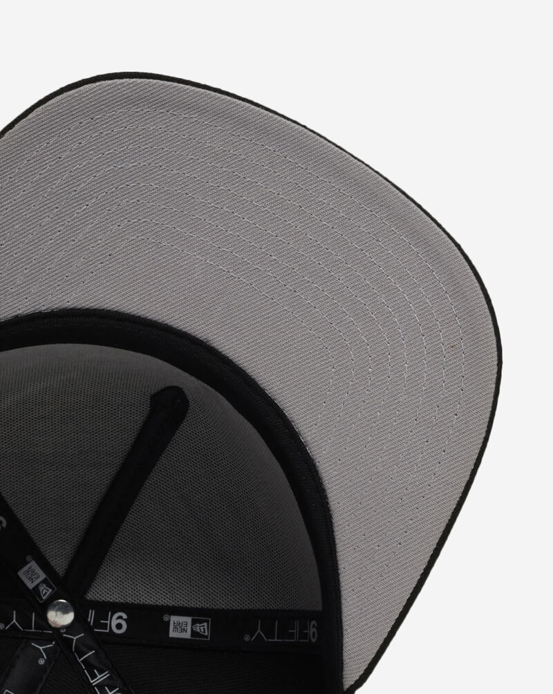 New Era 9Fifty Chicago Bulls Retro A-Frame Snapback Hat 60974195 Black 4
