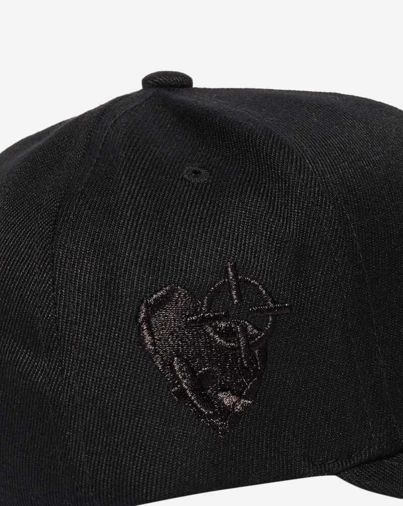 Field Grade NY Kurve King Triple Black Full Twill Trucker Hat 1005935 Black 2