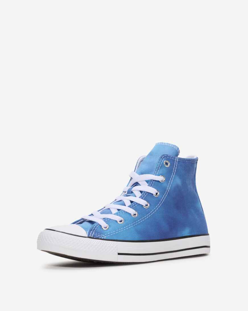 Shop Converse Grade School Chuck Taylor All Star Hi A11777F blue
