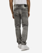 Smoke Rise Slim Fit Vintage Wash Rip Repair Jean JP25104SNZ-BLK Black 2