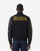 PRO STANDARD Pittsburgh Steelers Classic Wool Varsity Jacket FPS6410182-BLW Black 3