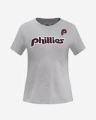 PRO STANDARD Philadelphia Phillies Short Sleeve Classic Slim Fit Tee  LPHA34596-HGR Grey 1