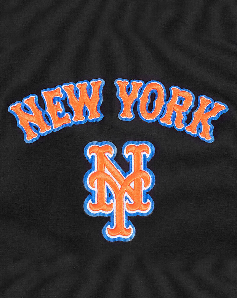 PRO STANDARD New York Mets Classic Relaxed Fit Racerback  LNMA37242-BLK Black 2