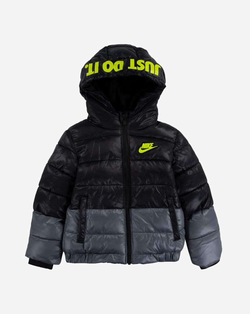 Nike Kids' Colorblock Down Jacket 76H859-023 Black 1