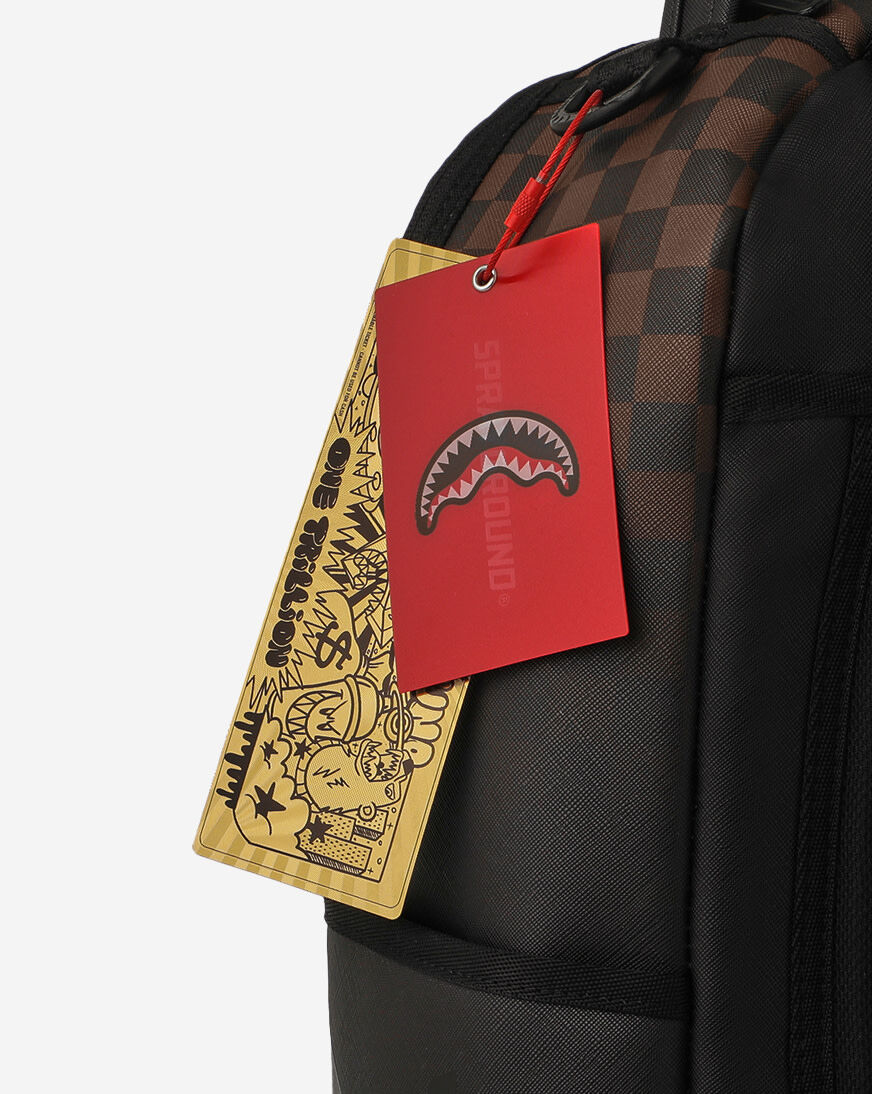 Shop Sprayground Brown Shark Central Backpack B8702 multi | SNIPES USA