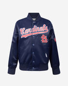 PRO STANDARD Big Kids' St. Louis Cardinals Classic Satin Jacket LSCB6315070-MDN Blue 1
