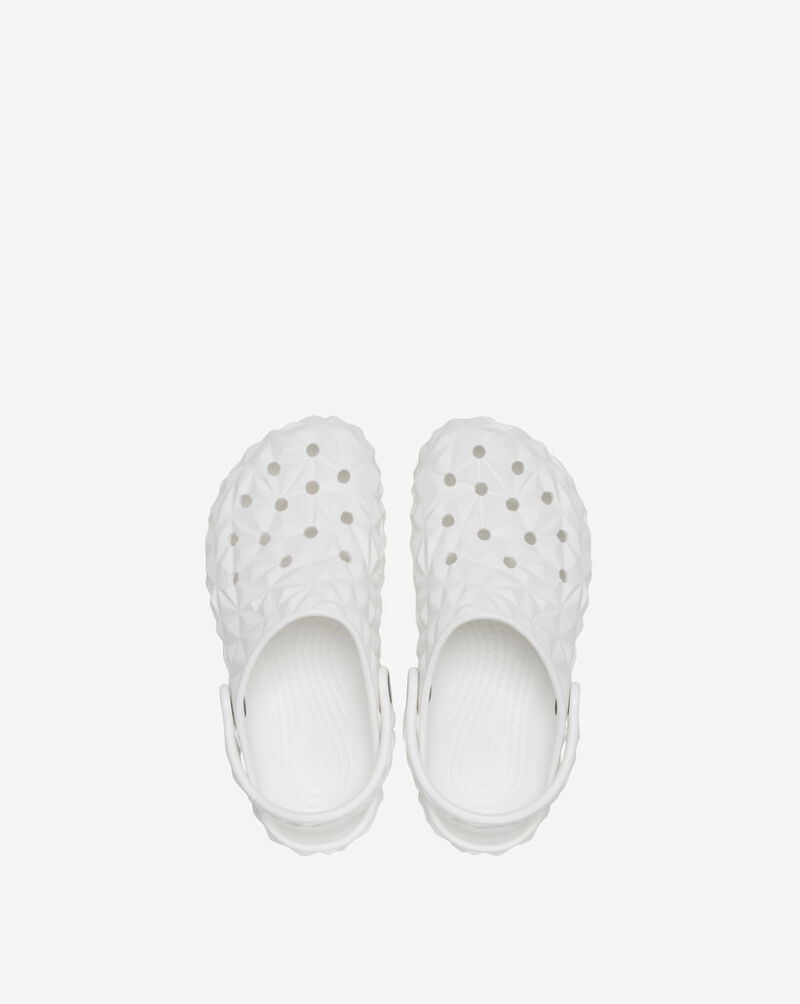 Crocs Pre-School Classic Geometric Clog 209572-100 White 4