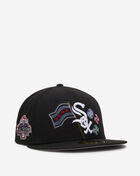New Era 59Fifty Chicago White Sox State Stitch Fitted Hat 60641260 Black 1