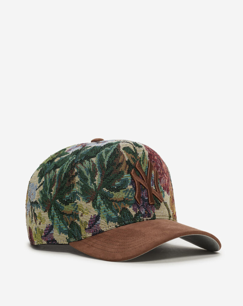 Mitchell  Ness Pro Pinch Floral Tapestry Snapback Hat HP20032-NYYFLBR Multi 1