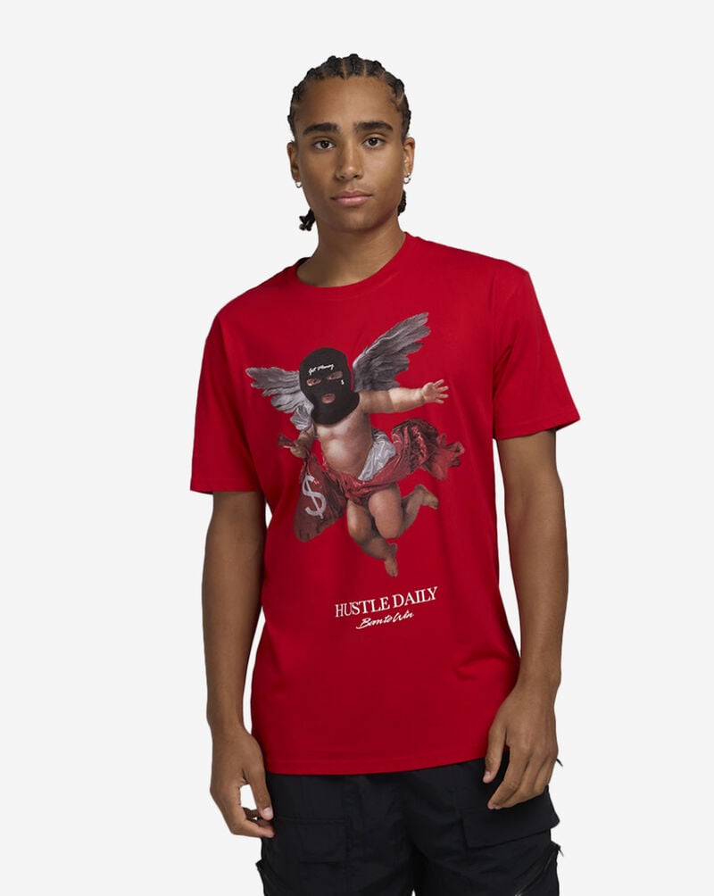 Hasta Muerte Angel Win Tee HMANGLWINTEE-RED Red 1