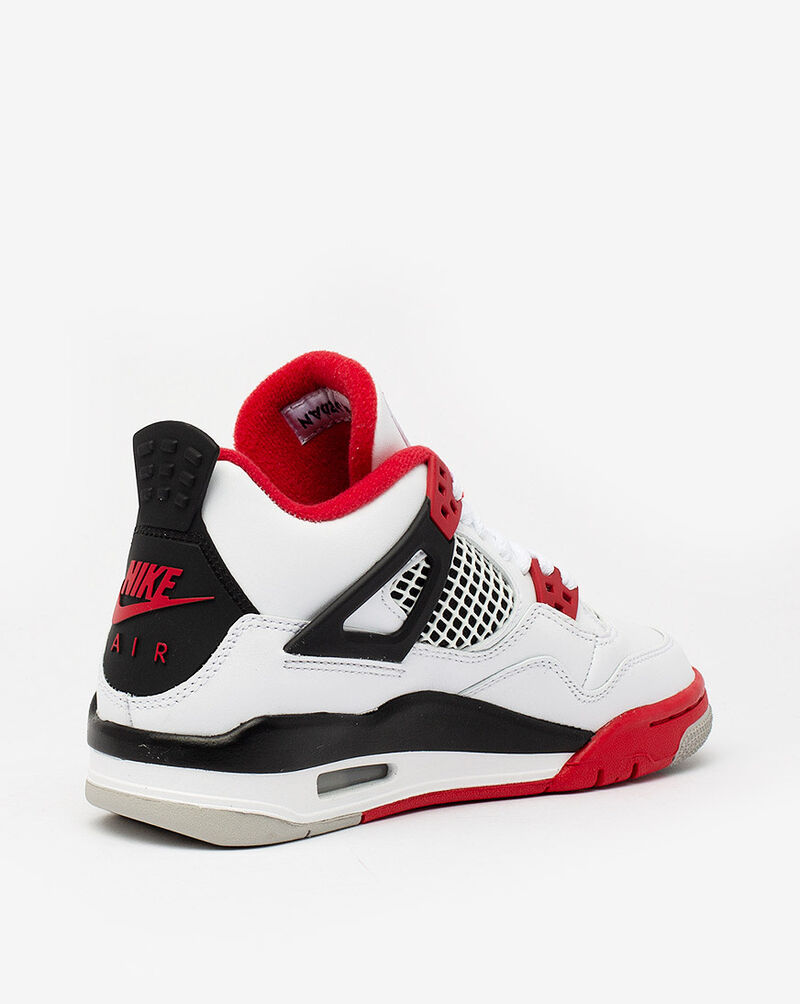 Jordan Grade School Air Jordan 4 "Fire Red" 408452-160 Red 3