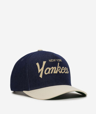 New York Yankees Pro Pinch Denim Chainstitch Snapback Hat