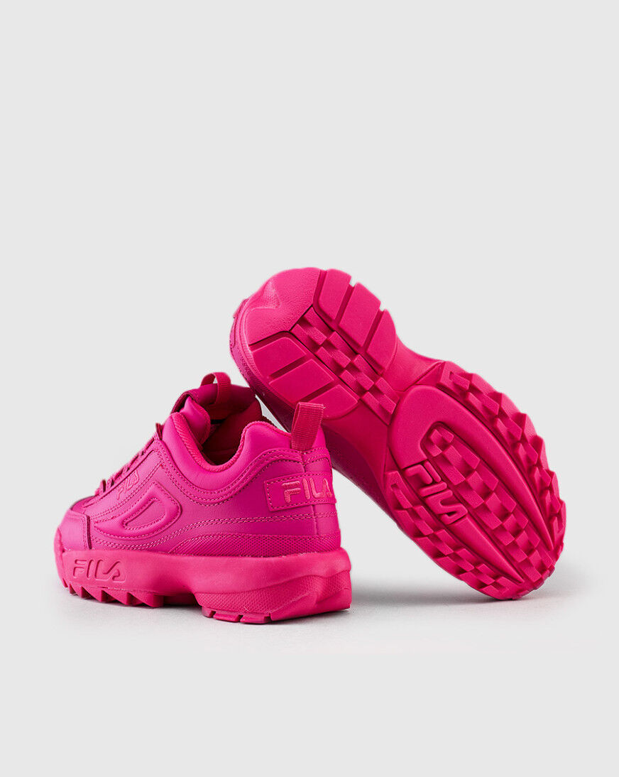 fila disruptor neon pink
