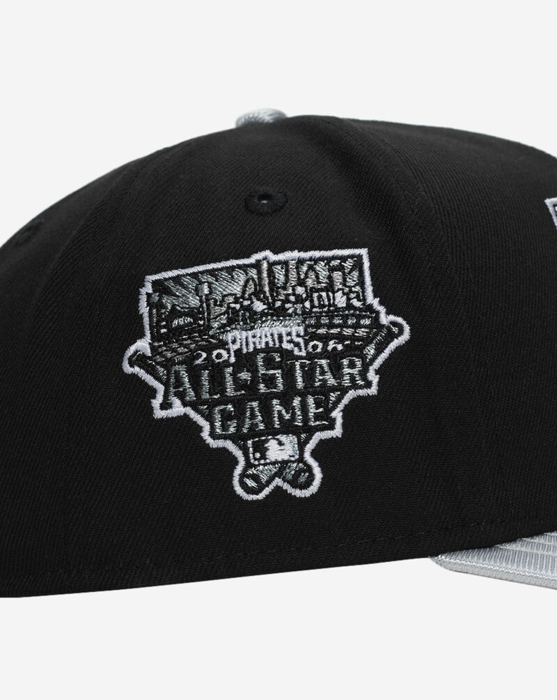 New Era 9Fifty Pittsburg Pirates A-Frame Snapback Hat 70919525 Black 2