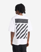 L/AB c/o Off-White L/AB Diagonal Oversized T-Shirt 44LABF26T054-100 White 2
