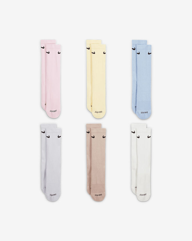 Nike Everyday Plus Cushion 6Pk Crew Socks (M | L) SX6897-906 Multi 3