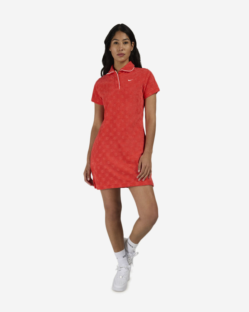 Nike NSW Chill Terry Dress II3976-696 Red 1