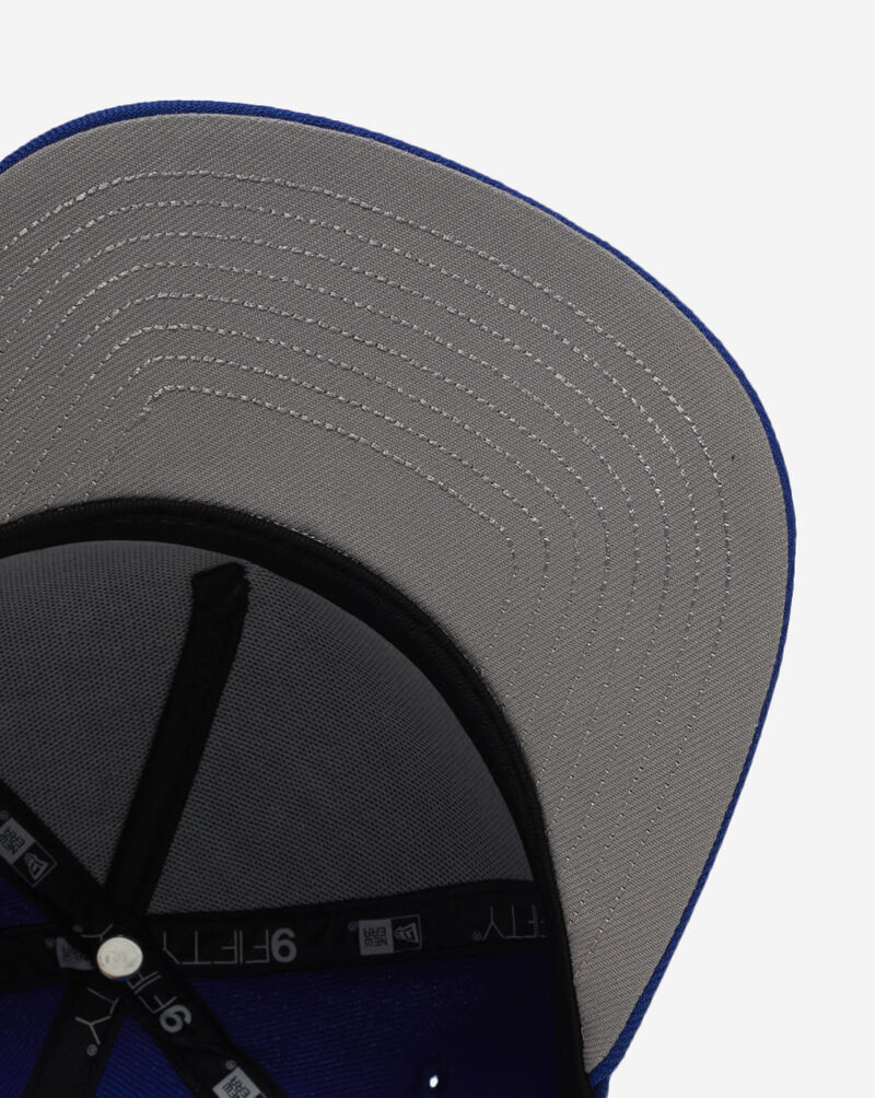 New Era 9Fifty New York Knicks Visor Scripts A-Frame Snapback Hat 60974191 Blue 4