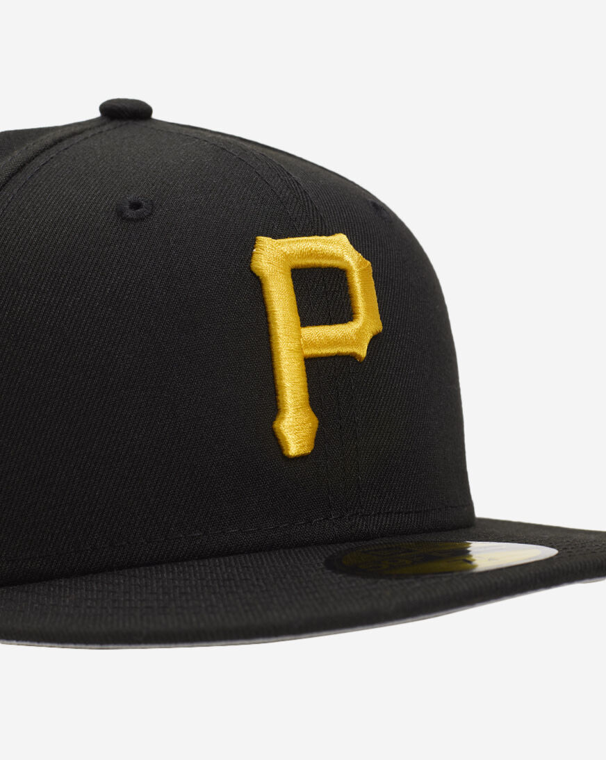 Shop New Era 59Fifty Pittsburgh Pirates Letter Logo Core Hat